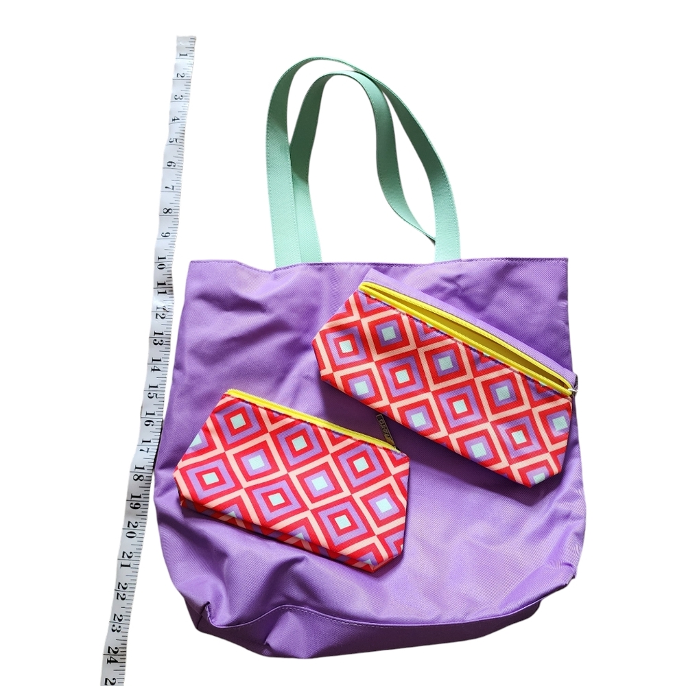 Euc/like new clinique bag trio matching set